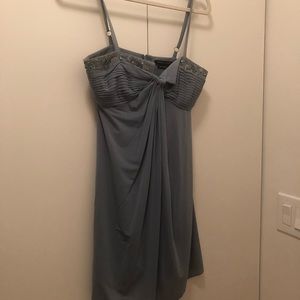 bcbg emerald jeweled mini dress xs